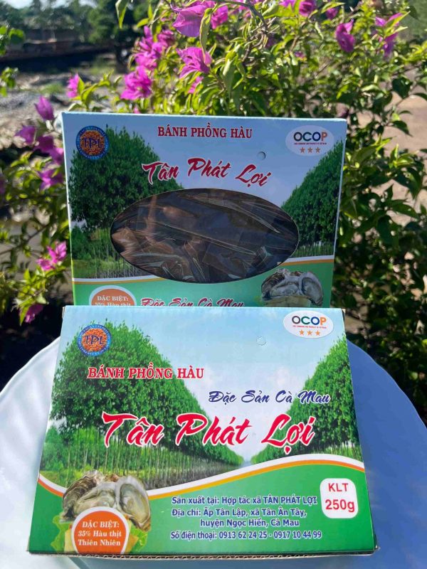 Bánh phồng hàu - Hợp Tác Xã Tân Phát Lợi